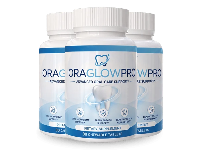 3 bottles of OraGlowPro